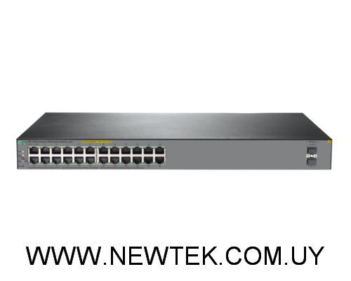 Switch HPE OfficeConnect 1920S 24G JL385A 24 Puertos gigabit 2 SFP PoE+ 370W